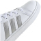 adidas Grand Court Lace-Up Sneaker Kinder GW6506 - cloud white/matte silver/matte silver 30.5