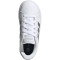 adidas Grand Court Lace-Up Sneaker Kinder 01F7 - ftwwht/msilve/msilve 35.5