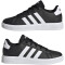 adidas Grand Court Lace-Up Sneaker Kinder A0QM - cblack/ftwwht/cblack 28