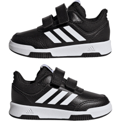 adidas Tensaur Hook and Loop Sneaker Kinder GW6456 - core black/cloud white/core black 23