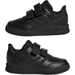adidas Tensaur Hook and Loop Sneaker Kinder A0QM - cblack/cblack/gresix 24