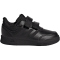 adidas Tensaur Hook and Loop Sneaker Kinder A0QM - cblack/cblack/gresix 25