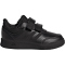 adidas Tensaur Hook and Loop Sneaker Kinder A0QM - cblack/cblack/gresix 27