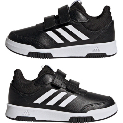 adidas Tensaur Hook and Loop Sneaker A0QM - cblack/ftwwht/cblack 30.5