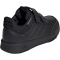 adidas Tensaur Hook and Loop Sneaker GW6439 - cblack/cblack/gresix 28.5