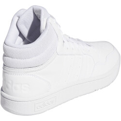 adidas Hoops 3.0 Mid Classic Sneaker Damen 01F7 - ftwwht/ftwwht/dshgry 36 2/3