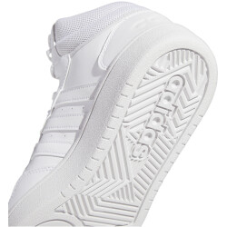 adidas Hoops 3.0 Mid Classic Sneaker Damen 01F7 - ftwwht/ftwwht/dshgry 36 2/3