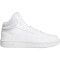 adidas Hoops 3.0 Mid Classic Sneaker Damen 01F7 - ftwwht/ftwwht/dshgry 36 2/3
