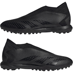 adidas Predator Accuracy.3 Laceless TF Turf Multinocken-Fu&szlig;ballschuhe A0QM - cblack/cblack/ftwwht 42