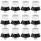 12er Pack uhlsport Two-Coloured Safety Stollen schwarz 13/16MM