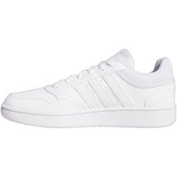 adidas Hoops 3.0 Low Classic Sneaker Damen 01F7 - ftwwht/ftwwht/dshgry 41 1/3