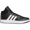 adidas Hoops 3.0 Mid Classic Vintage Sneaker A0QM - cblack/ftwwht/gresix 38