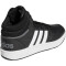 adidas Hoops 3.0 Mid Classic Vintage Sneaker A0QM - cblack/ftwwht/gresix 38
