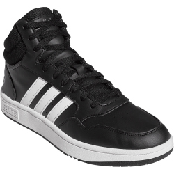 adidas Hoops 3.0 Mid Classic Vintage Sneaker A0QM - cblack/ftwwht/gresix 41 1/3