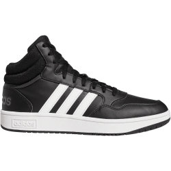 adidas Hoops 3.0 Mid Classic Vintage Sneaker A0QM - cblack/ftwwht/gresix 43 1/3