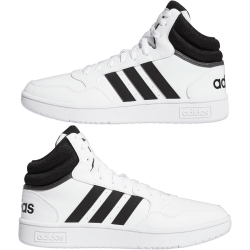 adidas Hoops 3.0 Mid Classic Vintage Sneaker A0QM - cblack/cblack/ftwwht 40