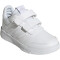 adidas Tensaur Hook and Loop Sneaker 01F7 - ftwwht/ftwwht/greone 28