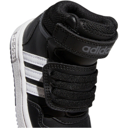adidas Hoops Mid-Top Baby-Sneaker A0QM - cblack/ftwwht/gresix 23.5