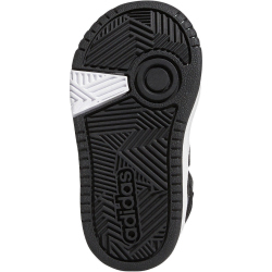 adidas Hoops Mid-Top Baby-Sneaker A0QM - cblack/ftwwht/gresix 26.5