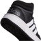 adidas Hoops Mid-Top Sneaker Kinder A0QM - cblack/ftwwht/gresix 28