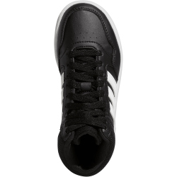 adidas Hoops Mid-Top Sneaker Kinder A0QM - cblack/ftwwht/gresix 29