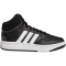 adidas Hoops Mid-Top Sneaker Kinder A0QM - cblack/ftwwht/gresix 34