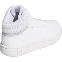 adidas Hoops Mid-Top Sneaker Kinder 01F7 - ftwwht/ftwwht/gretwo 35