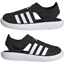 adidas Summer Closed Toe Wasser-Sandalen Kinder A0QM - cblack/ftwwht/cblack 30