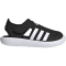 adidas Summer Closed Toe Wasser-Sandalen Kinder A0QM - cblack/ftwwht/cblack 30