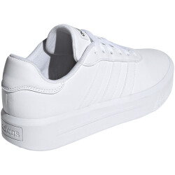 adidas Court Platform Sneaker Damen 01F7 - ftwwht/ftwwht/cblack 44
