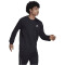 adidas Essentials Fleece Sweatshirt Herren 095A - black/white XS