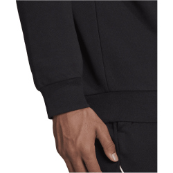 adidas Essentials Fleece Sweatshirt Herren 095A - black/white M