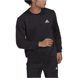 adidas Essentials Fleece Sweatshirt Herren 095A - black/white L