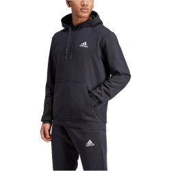 adidas Essentials Fleece Hoodie Herren 095A - black/white S