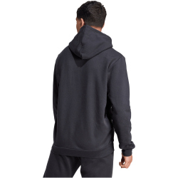 adidas Essentials Fleece Hoodie Herren 095A - black/white S