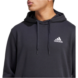 adidas Essentials Fleece Hoodie Herren 095A - black/white S