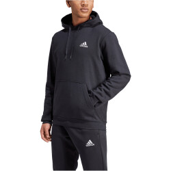adidas Essentials Fleece Hoodie Herren 095A - black/white M
