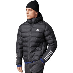 adidas Itavic 3-Streifen Midweight Hooded Winterjacke Herren 095A - black XS