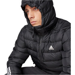 adidas Itavic 3-Streifen Midweight Hooded Winterjacke Herren 095A - black XS
