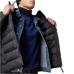 adidas Itavic 3-Streifen Midweight Hooded Winterjacke Herren 095A - black XS