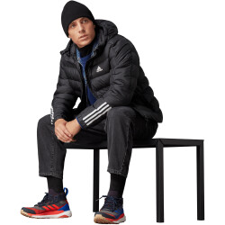adidas Itavic 3-Streifen Midweight Hooded Winterjacke Herren 095A - black XS
