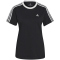 adidas Essentials T-Shirt Damen 095A - black/white XS