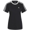 adidas Essentials T-Shirt Damen 095A - black/white XS
