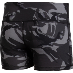 adidas 4-Inch Camo kurze Leggings Damen A5NR - grey/black/white XXS