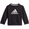 adidas Badge of Sport French Terry Jogginghose Kinder 095A - black/white 62