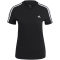 adidas LOUNGEWEAR Essentials Slim T-Shirt Damen 095A - black/white XS/S