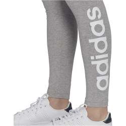 adidas Loungewear Essentials High-Waist Logo Leggings Damen 83F7 - mgreyh/white XL
