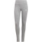 adidas Loungewear Essentials High-Waist Logo Leggings Damen 83F7 - mgreyh/white XL