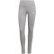 adidas Loungewear Essentials High-Waist Logo Leggings Damen 83F7 - mgreyh/white XL