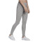 adidas Loungewear Essentials High-Waist Logo Leggings Damen 83F7 - mgreyh/white XL